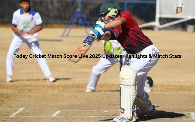 today cricket match score